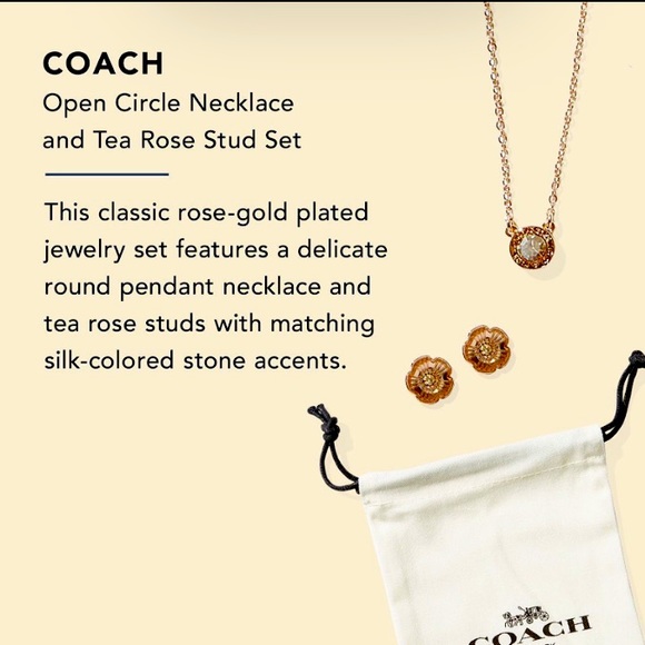 Coach | Jewelry | Coach Earrings And 
